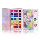 DE'LANCI Rainbow Jellyfish – 28-Color Multichrome Eyeshadow Fantasy
