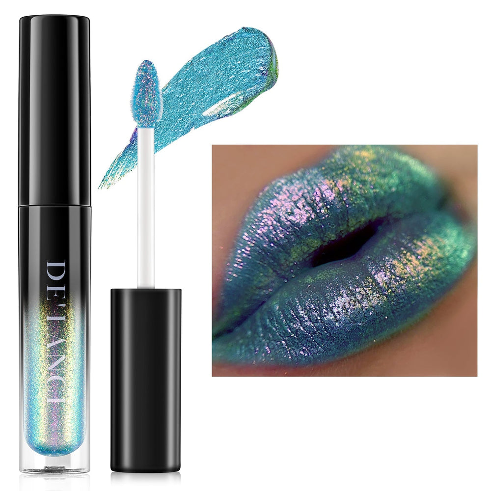 Chameleon Glitter Lip Gloss - 04 Tender Green