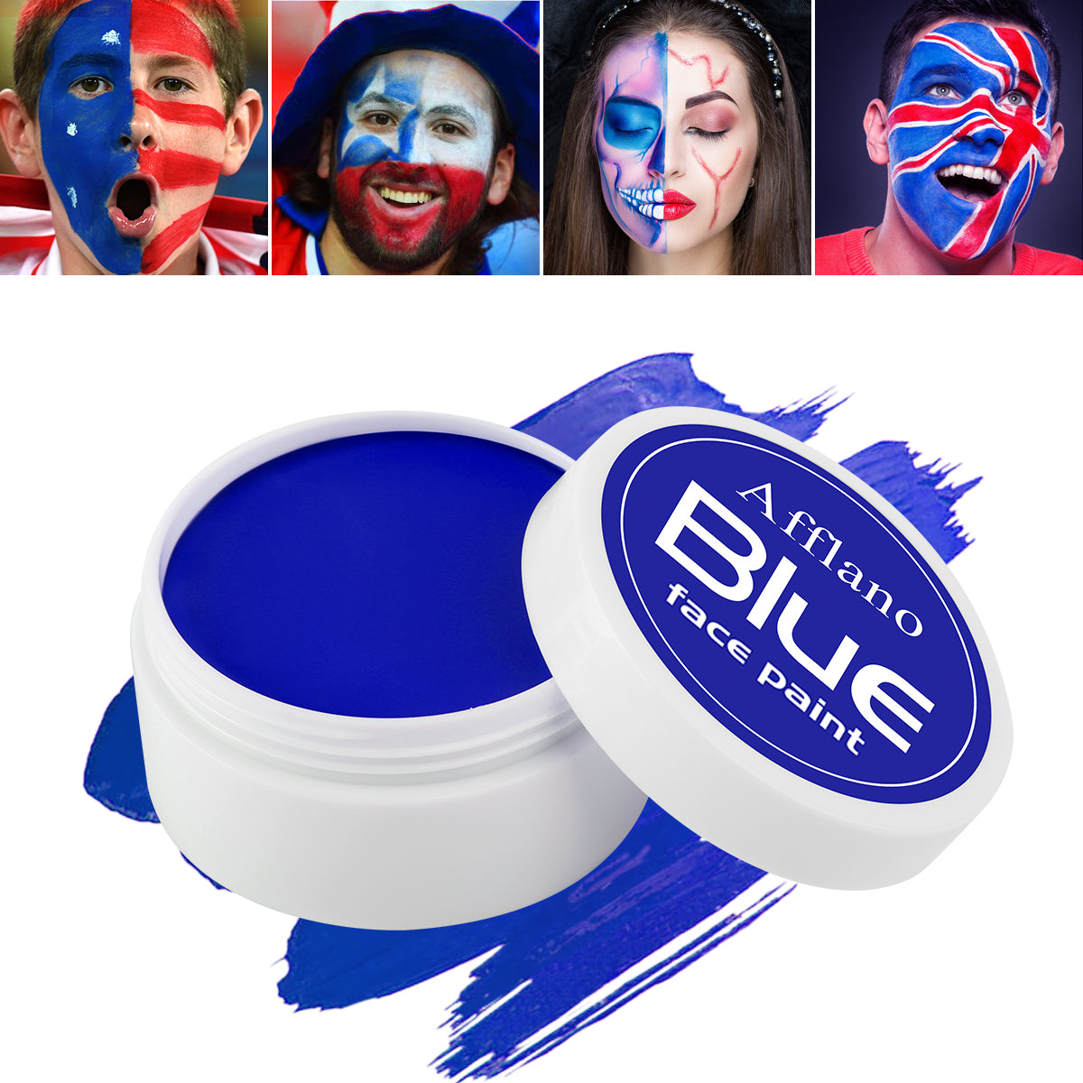 Afflano Face Paint –30g | Halloween, Cosplay & Kids Party Makeup