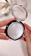 DE’LANCI 10-Color Highlighter  – Multi-Dimensional Glow, Long-Lasting Shimmer for Face & Body