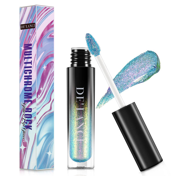 DE'LANCI Glitter Chameleon Lip Gloss-DE'LANCI