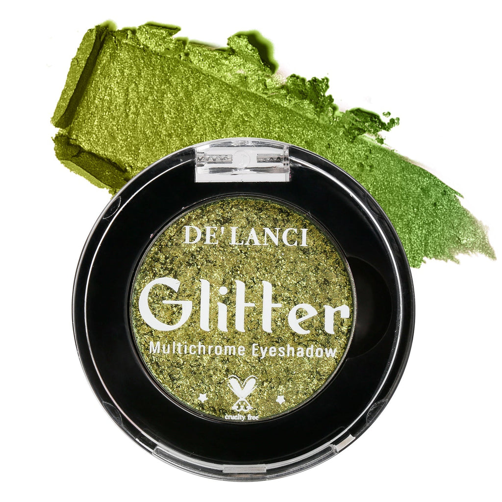 DE'LANCI Rainbow Multichrome Chameleon Eyeshadow  #2F Olive Yellow-DE'LANCI