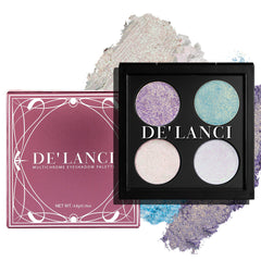 DE‘LANCI Customizable Four-color Multichrome Eyeshadow Palette-DE'LANCI