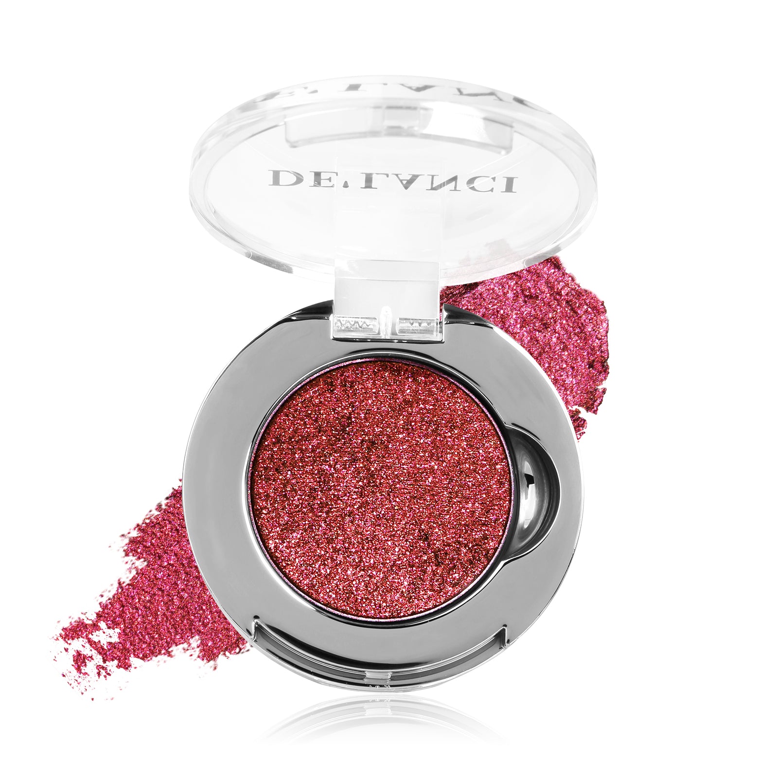 DE'LANCI Sparkle Red Singles | High-Shine Glitter Eyeshadow