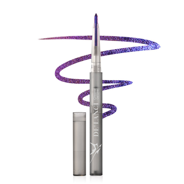 DE'LANCI Alter Realm Chrome Gel Liner - Metallic & Multichrome Waterproof Gel Eyeliner Pencil