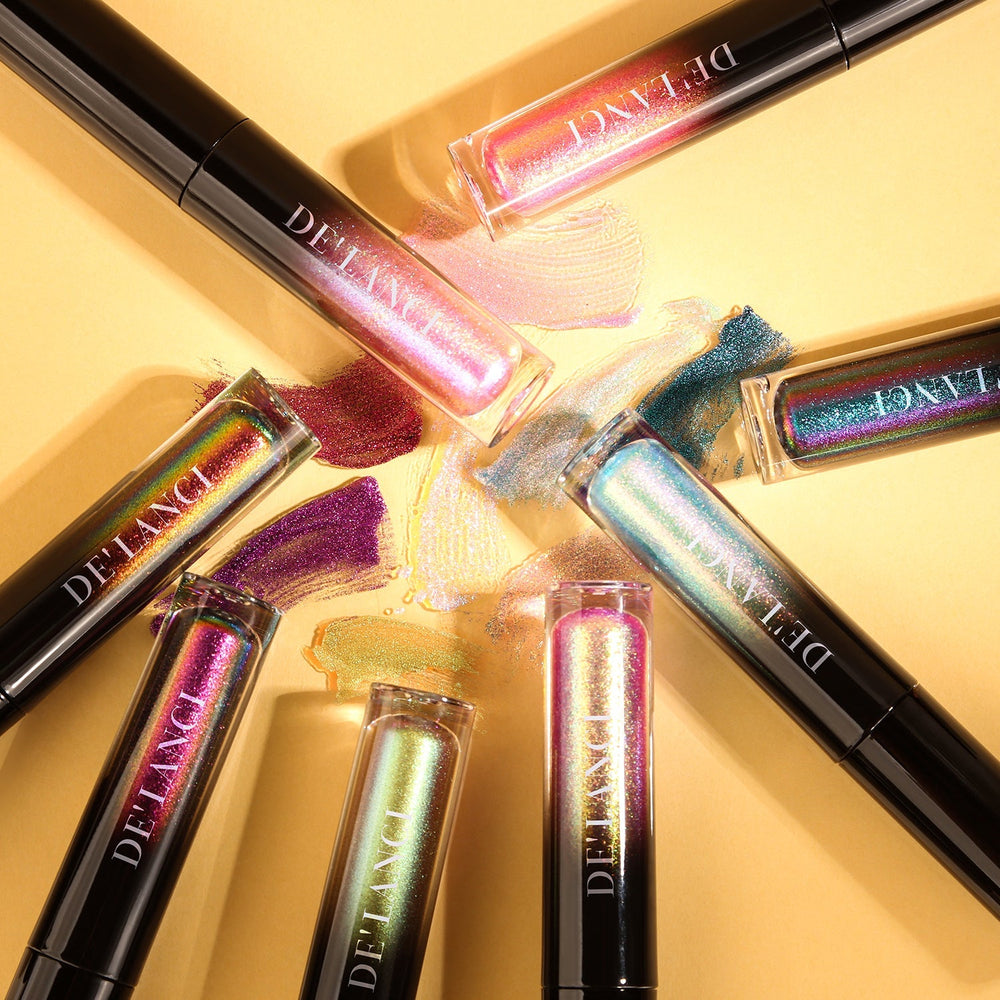 DE'LANCI Glitter Chameleon Lip Gloss-DE'LANCI