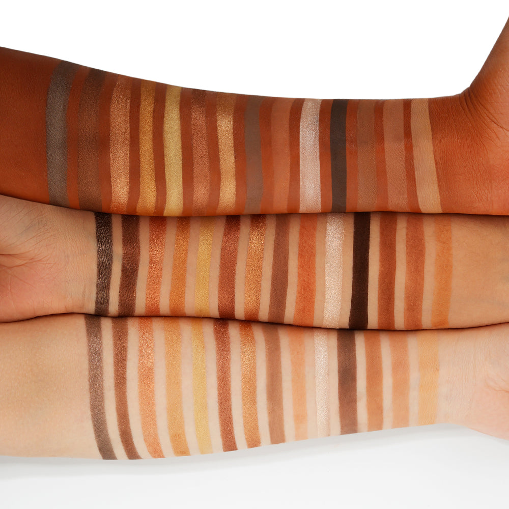 DE'LANCI 15 Color Nude Bronzed Eyeshadow Makeup Pallete