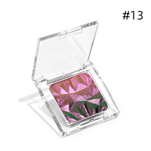 Diamond Prism Multichrome Chameleon Eyeshadow – 3D Embossed, Color-Shifting, 3.2g