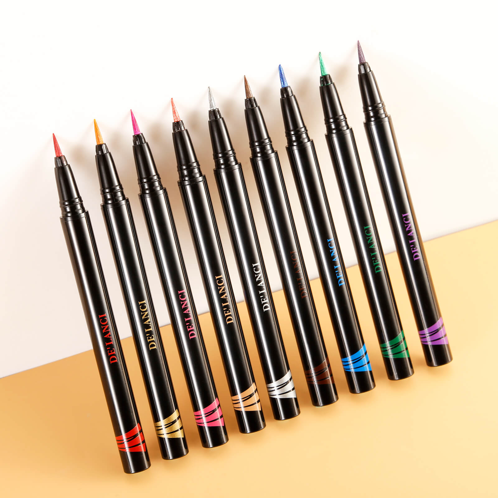 DE‘LANCI LA CATRINA 3 Color /set Glitter Liquid Eyeliner-DE'LANCI