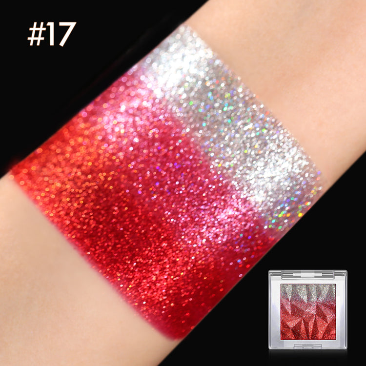 DE'LANCI Gradient Multichrome Red Eyeshadow
