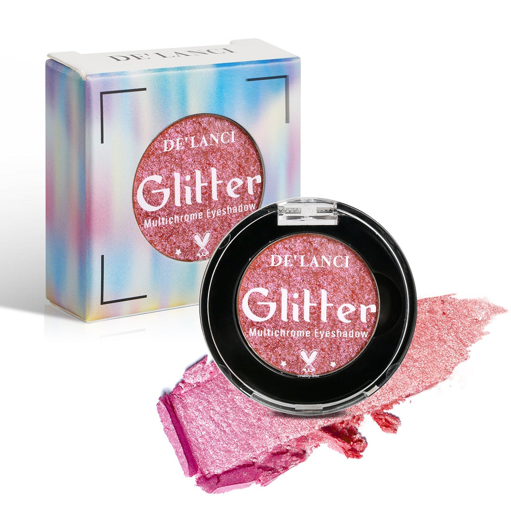 DE'LANCI Rainbow Multichrome Chameleon Eyeshadow  #4G Rose Princess-DE'LANCI