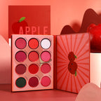 DE'LANCI 12 Red Apple Eye Shadow Palette