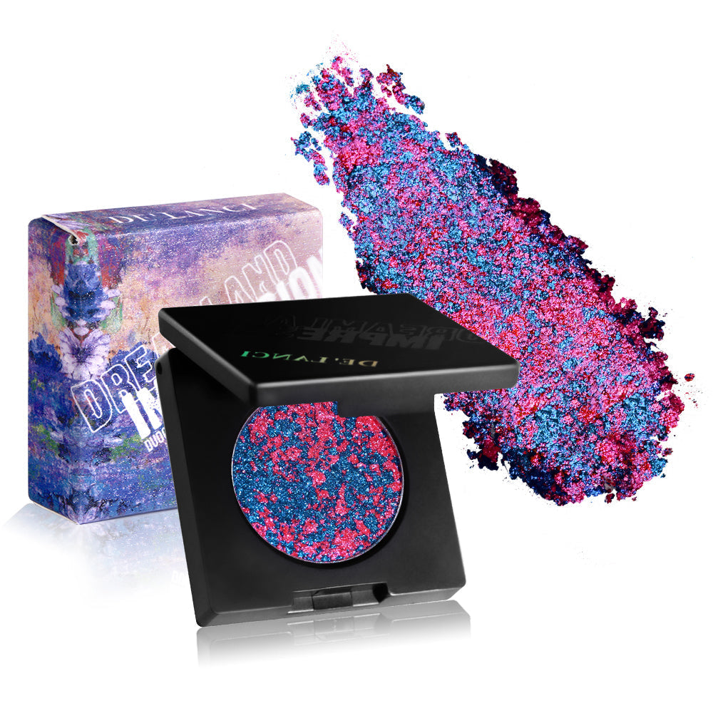 DE'LANCI Dreamland Duochrome Multichrome Pressed Eyeshadow #1 – Vibrant, Long-Lasting Color