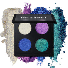 DE‘LANCI Customizable Four-color Multichrome Eyeshadow Palette-DE'LANCI