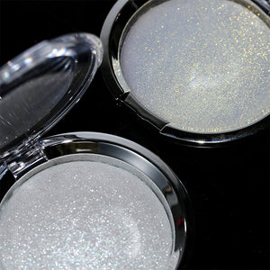 Moonlit Veil Bouncy Highlighter – Icy Diamond Glow (G01) Cream-Powder Hybrid