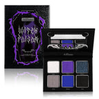 Afflano Goth Eyeshadow Palette Bundle – 4-Palette Set of Bold Matte & Shimmer Shades