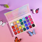 DE'LANCI Rainbow Jellyfish – 28-Color Multichrome Eyeshadow Fantasy