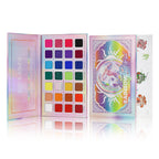 DE'LANCI Rainbow Jellyfish – 28-Color Multichrome Eyeshadow Fantasy