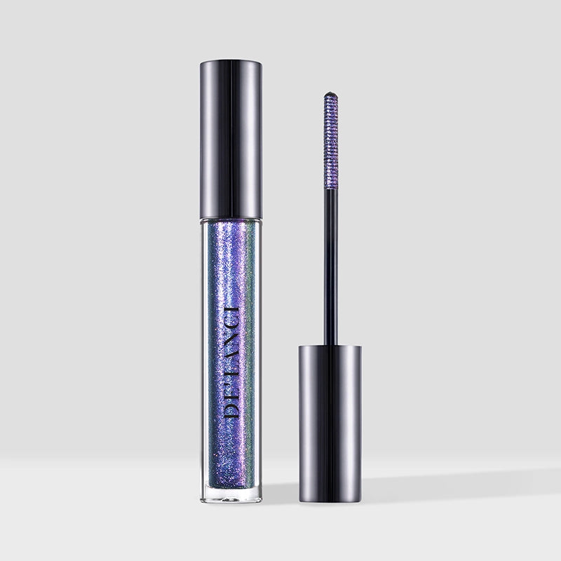 DE’LANCI ChromaLash™ Mascara Topper—Midnight Nebula (Blue-Violet Multichrome)