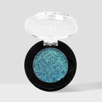 DE'LANCI Rainbow Multichrome Chameleon Eyeshadow #2E Peacock – Intense Color-Shifting Glitter