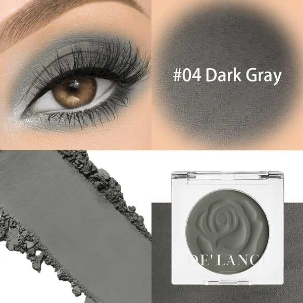 DELANCI Matte Single Eyeshadow #Stormy Slate