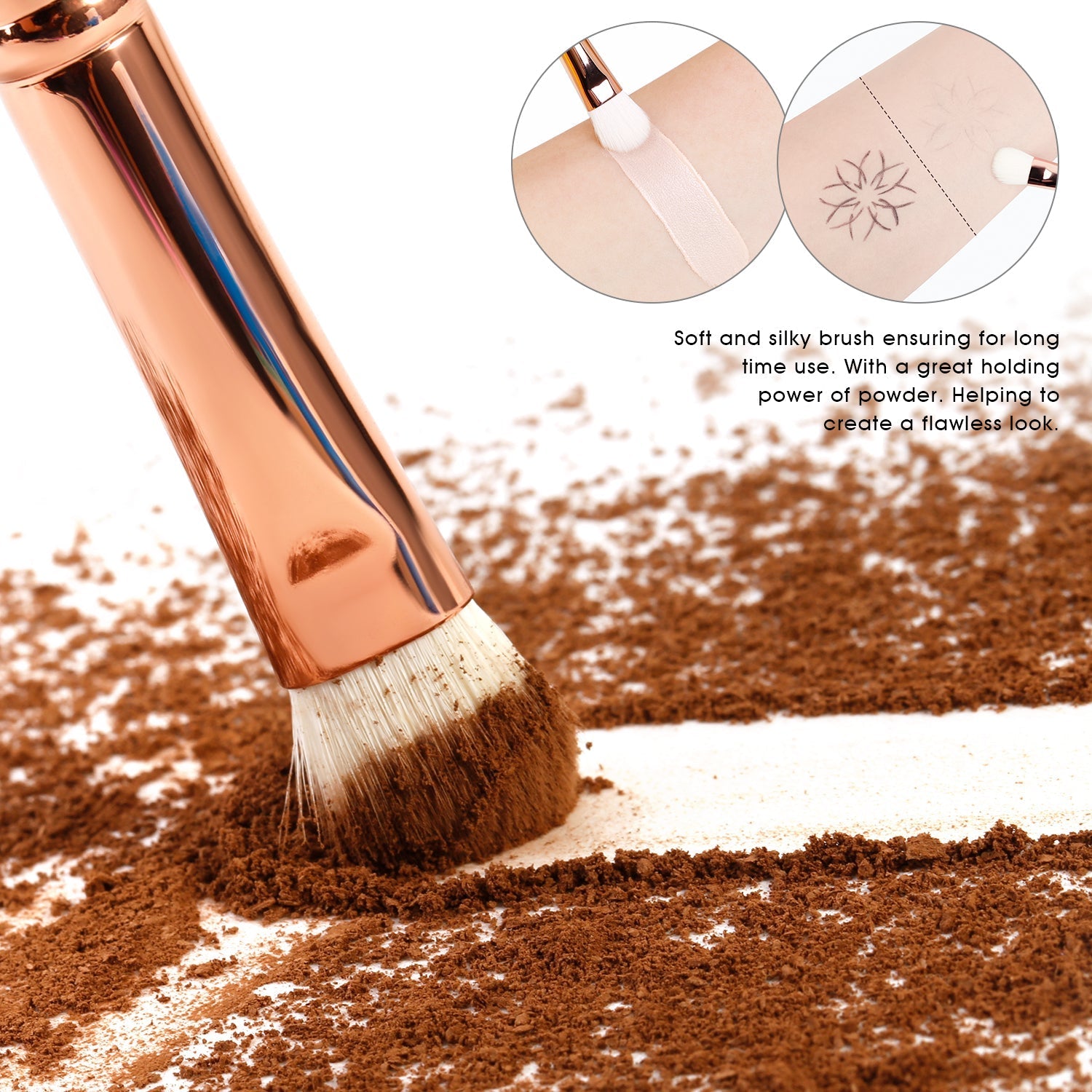 DE'LANCI Professional Concealer Brush-DE'LANCI