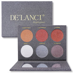 DE'LANCI Glitter Palette + Highlighter Palette-DE'LANCI