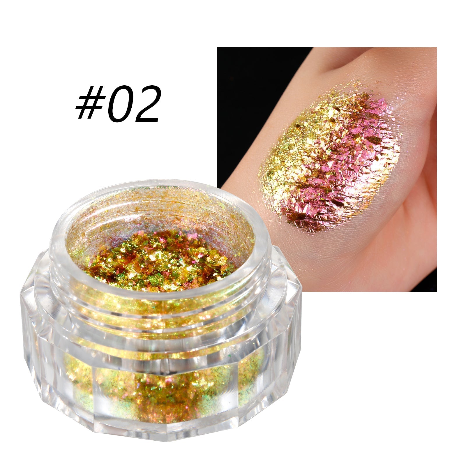 6 Colors Cosmetics Chameleon Flakes Eye Shadow For Choice