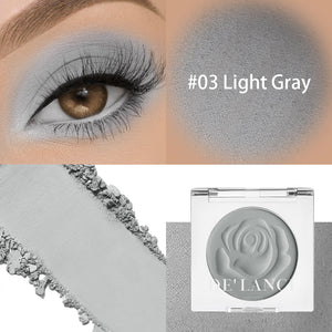 DELANCI Matte Single Eyeshadow #Silver Mist