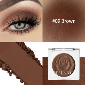 DELANCI Matte Single Eyeshadow #Rich Espresso