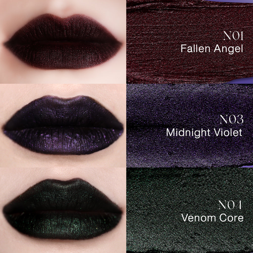 DE'LANCI Alter Realm Shimmer Velvet Lip Gloss - N04 Venom Core