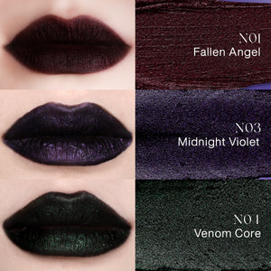 DE'LANCI Alter Realm Shimmer Velvet Lip Gloss - N03 Midnight Violet