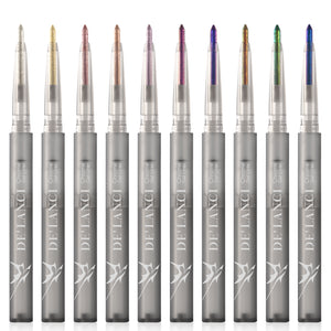 DE'LANCI Alter Realm Chrome Gel Liner - Metallic & Multichrome Waterproof Gel Eyeliner Pencil