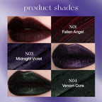 DE'LANCI Alter Realm Shimmer Velvet Lip Gloss - N03 Midnight Violet