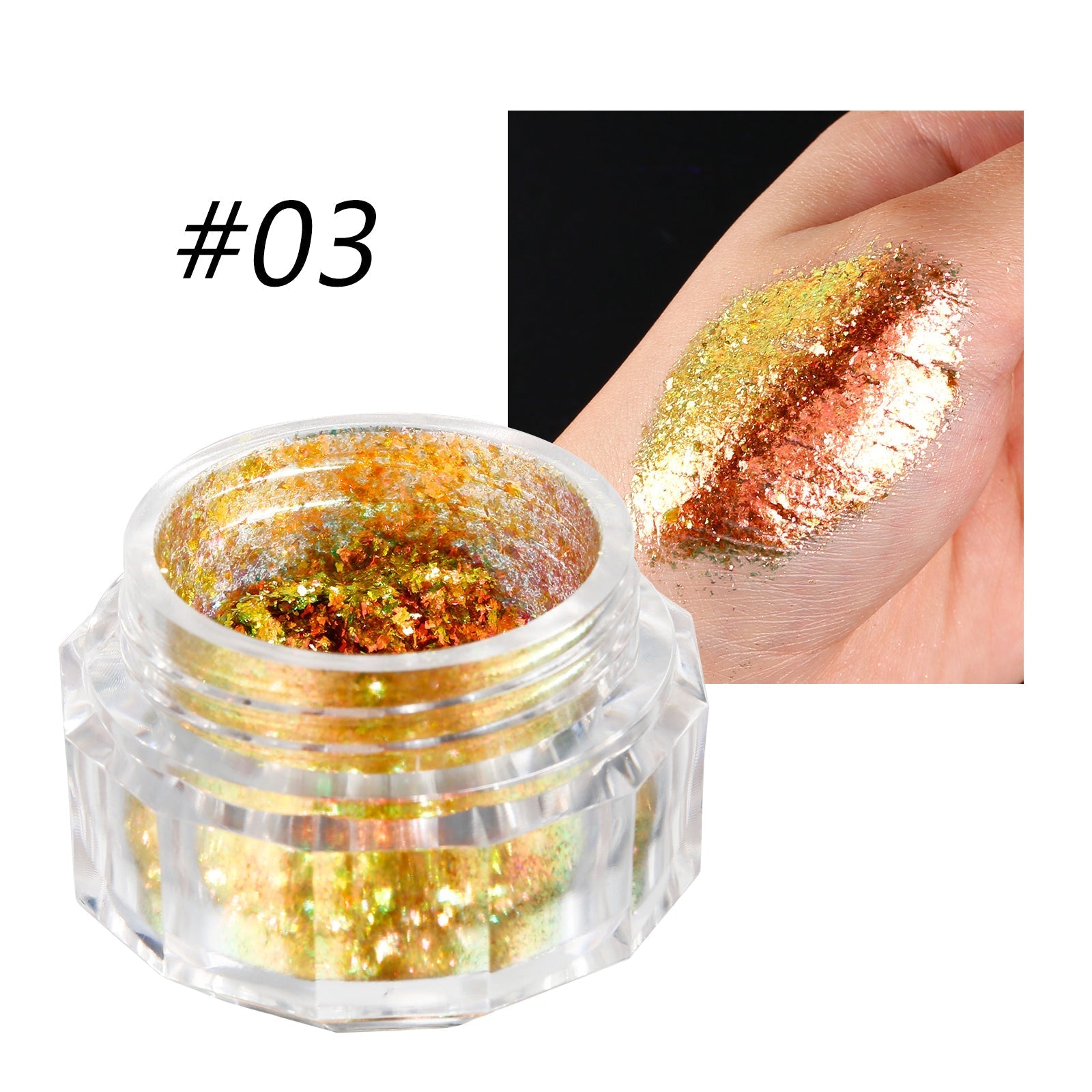 6 Colors Cosmetics Chameleon Flakes Eye Shadow For Choice