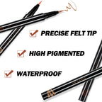 DE‘LANCI LA CATRINA 3 Color /set Glitter Liquid Eyeliner-DE'LANCI