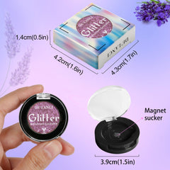 DE'LANCI Rainbow Multichrome Chameleon Eyeshadow  #4C Lavender-DE'LANCI