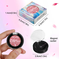 DE'LANCI Rainbow Multichrome Chameleon Eyeshadow  #4G Rose Princess-DE'LANCI