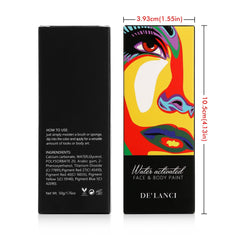 Face & Body Panit UV Split Cake Neon Body Painting Kit