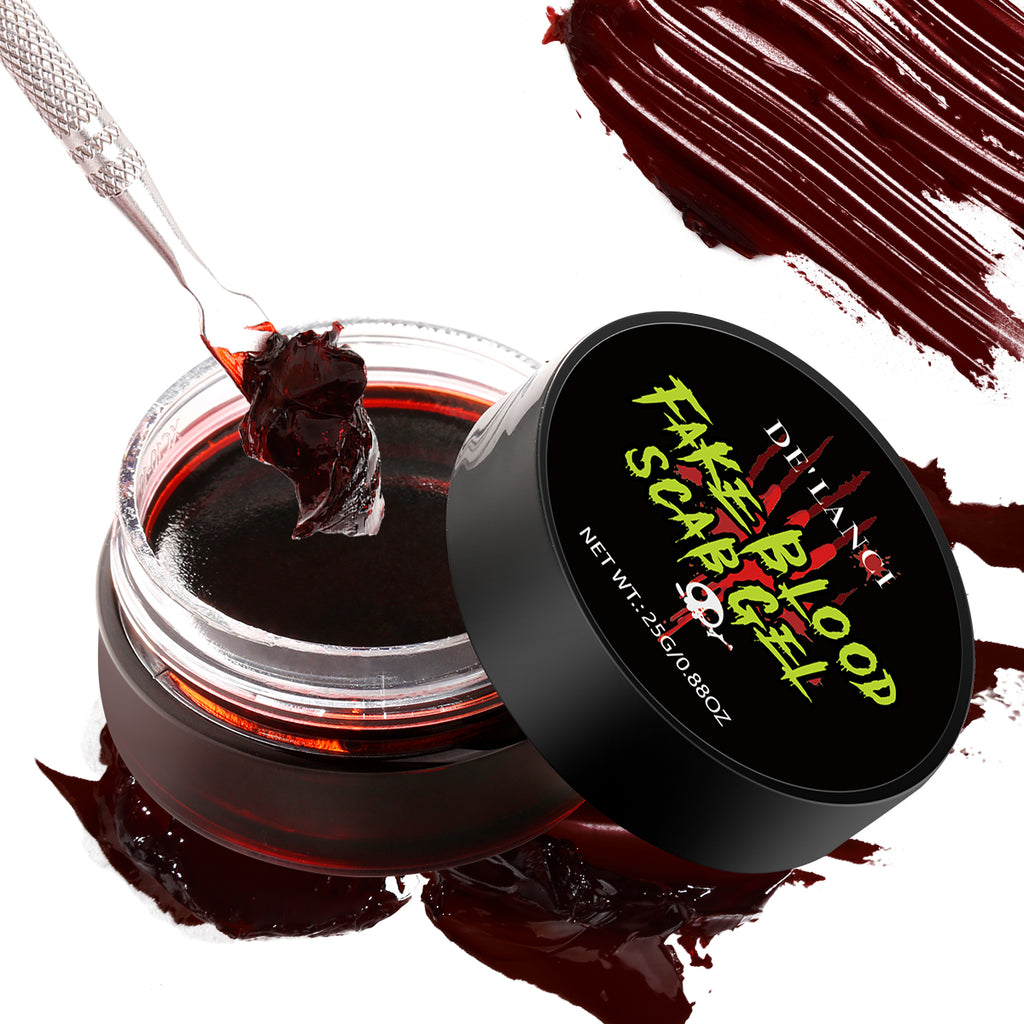 Fake Blood Scab Gel – 25g Thick Coagulated Blood for Halloween, Cosplay & SFX Makeup