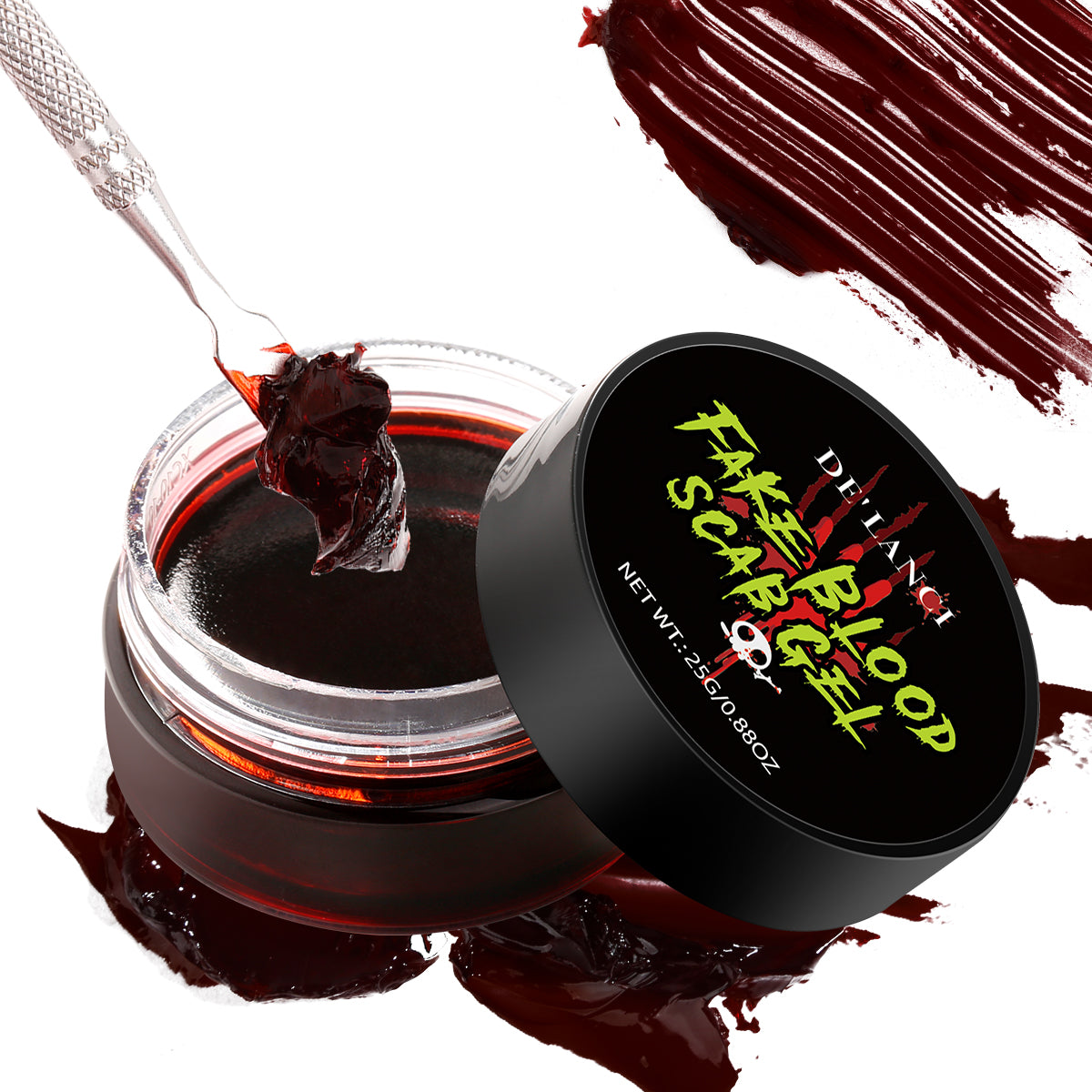 Fake Blood Scab Gel – 25g Thick Coagulated Blood for Halloween, Cosplay & SFX Makeup