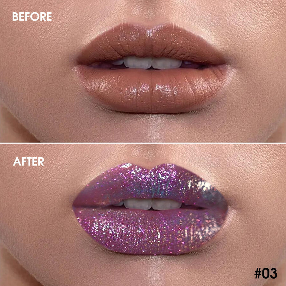 Chameleon Glitter Lip Gloss - 03 Dreamy Purple