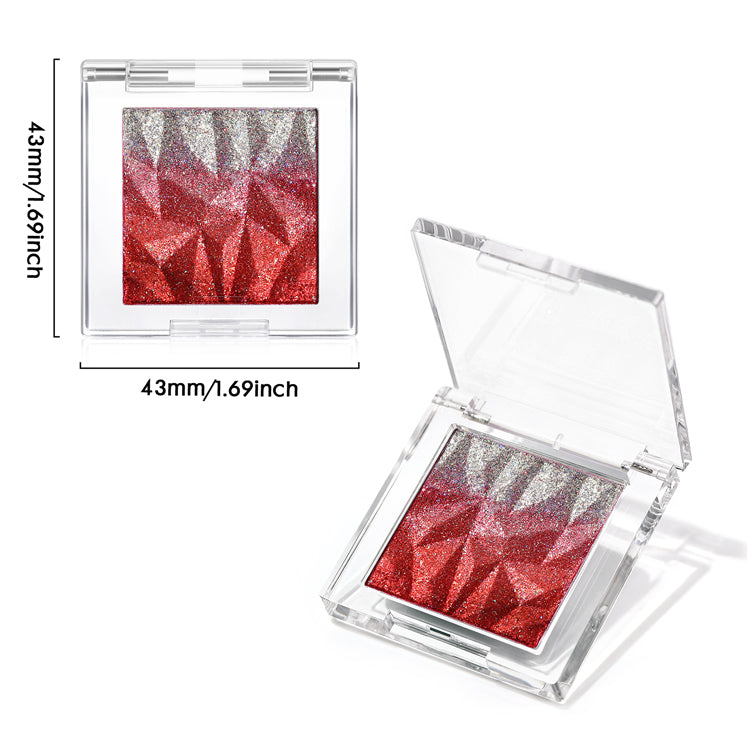 DE'LANCI Gradient Multichrome Red Eyeshadow