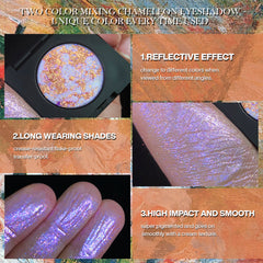 DE'LANCI Dreamland Impression Duochrome Pressed Eye Shadow #22