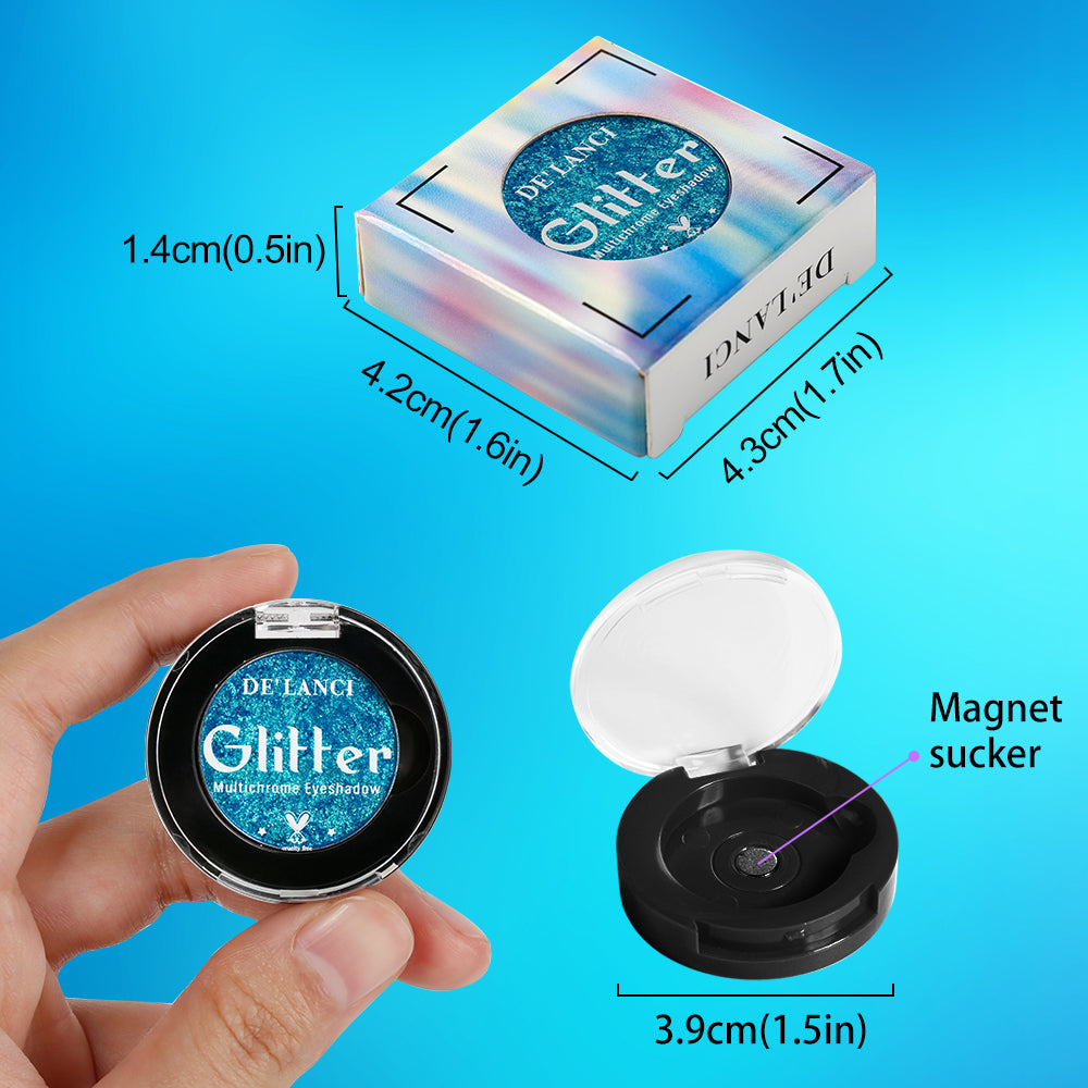 DE'LANCI Rainbow Multichrome Chameleon Eyeshadow  #3E Siren Love-DE'LANCI