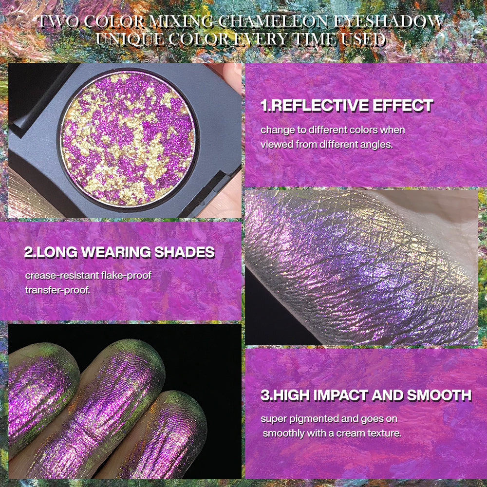 DE'LANCI Dreamland Impression Duochrome Multichrome Pressed Eye Shadow #21