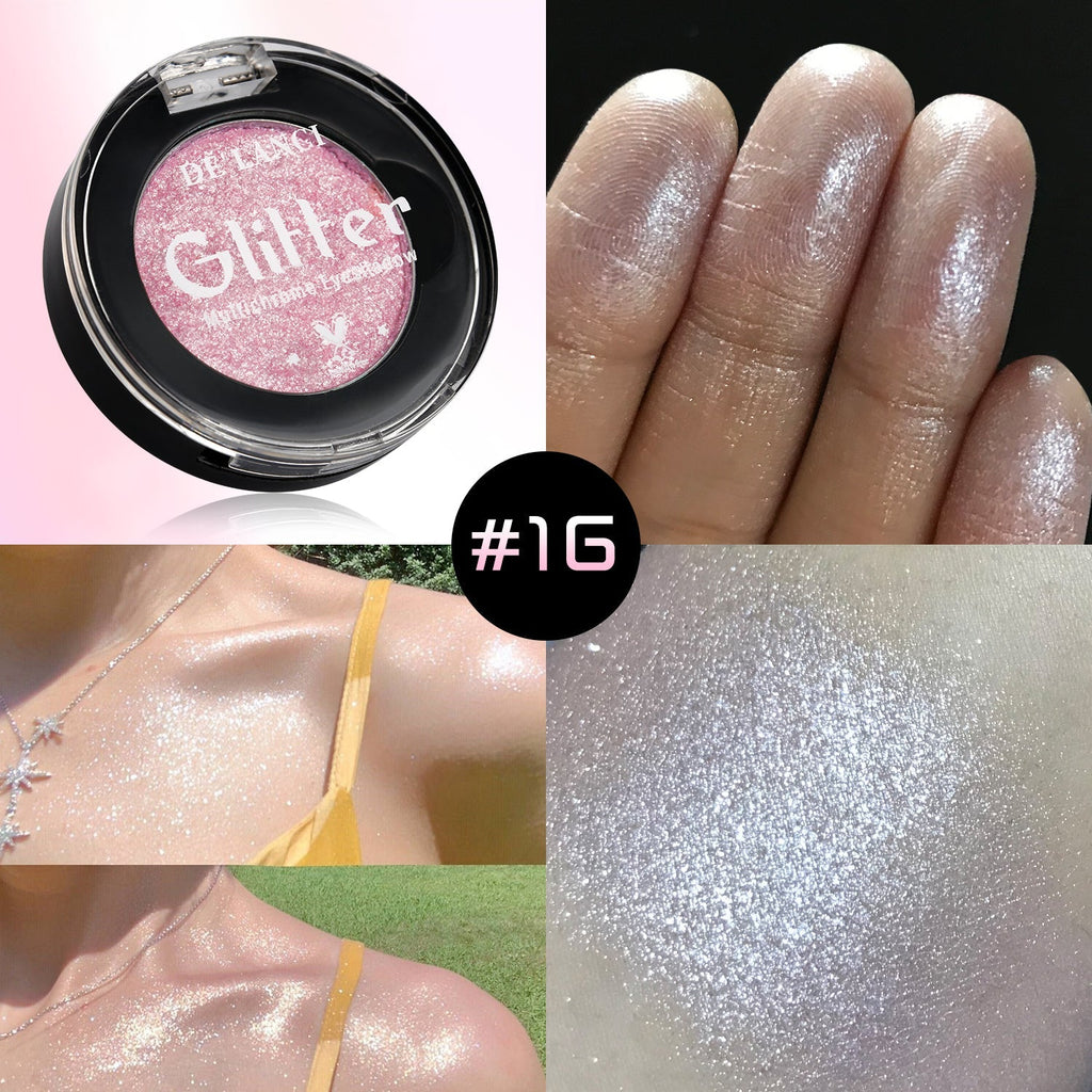 DE'LANCI Rainbow Multichrome Chameleon Eyeshadow #1G Pluto-DE'LANCI