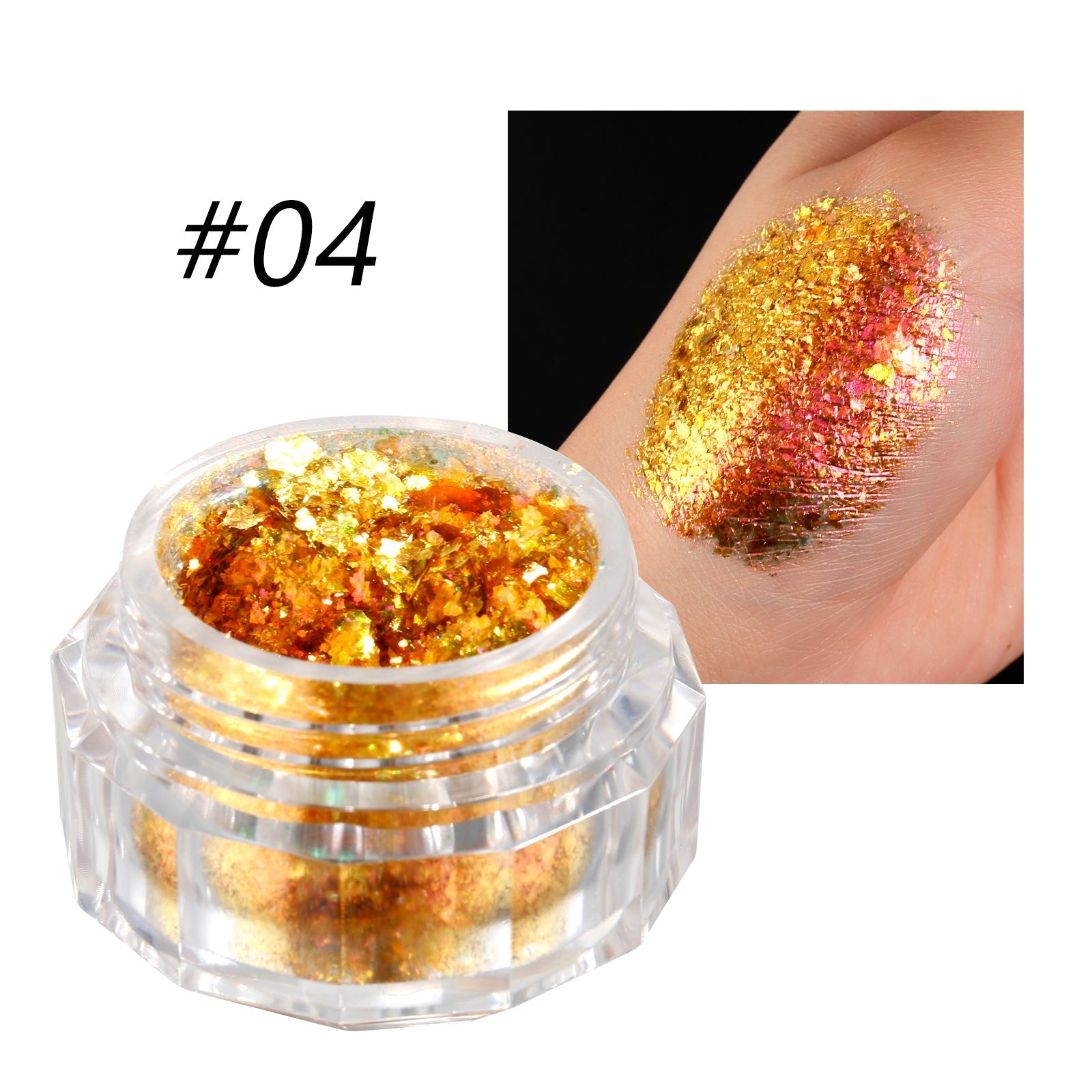 6 Colors Cosmetics Chameleon Flakes Eye Shadow For Choice