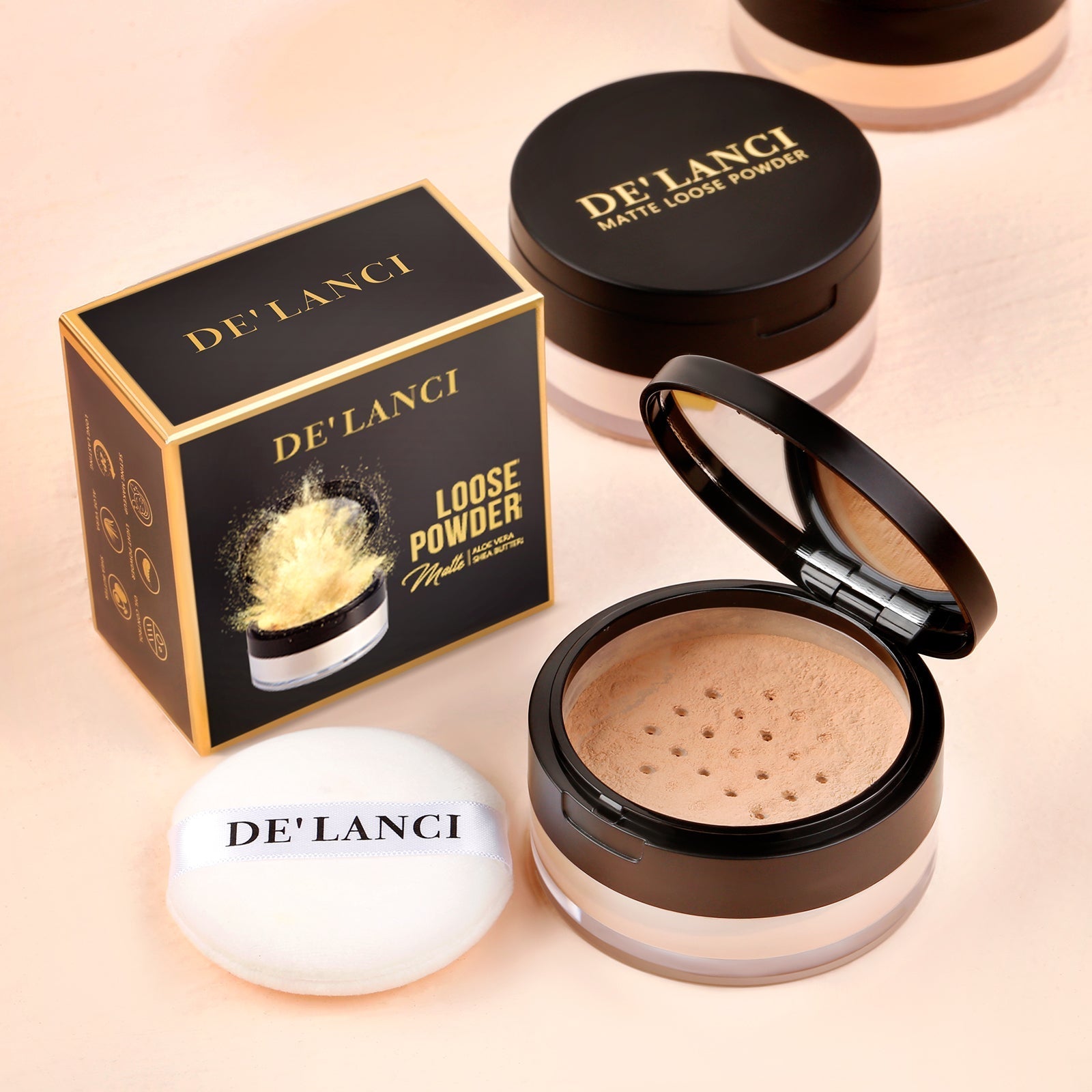 DE'LANCI Matte Loose Powder-DE'LANCI