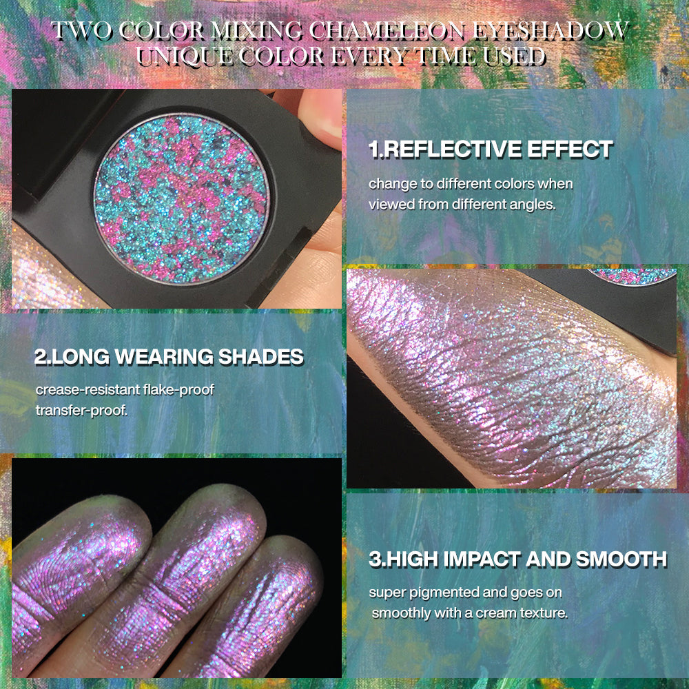 DE'LANCI Dreamland Duochrome Multichrome Pressed Eyeshadow #20